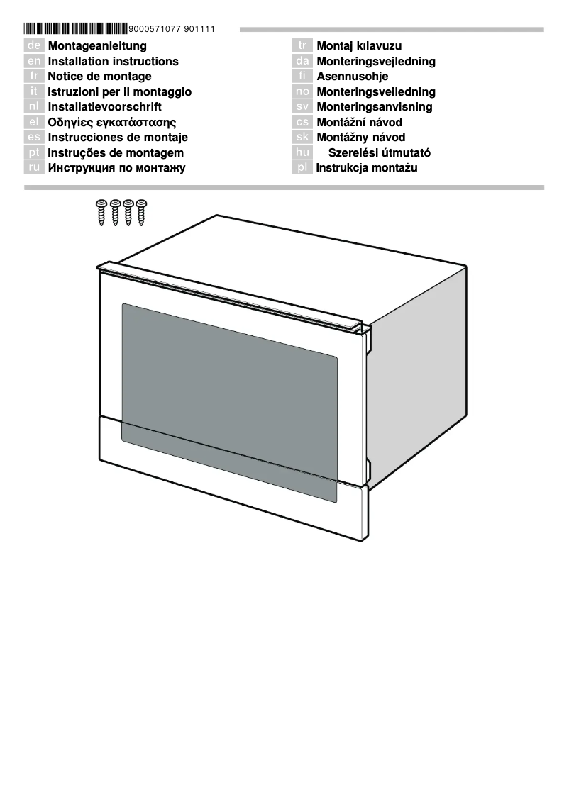 Image de la première page du manuel de l'appareil CL 4420 N