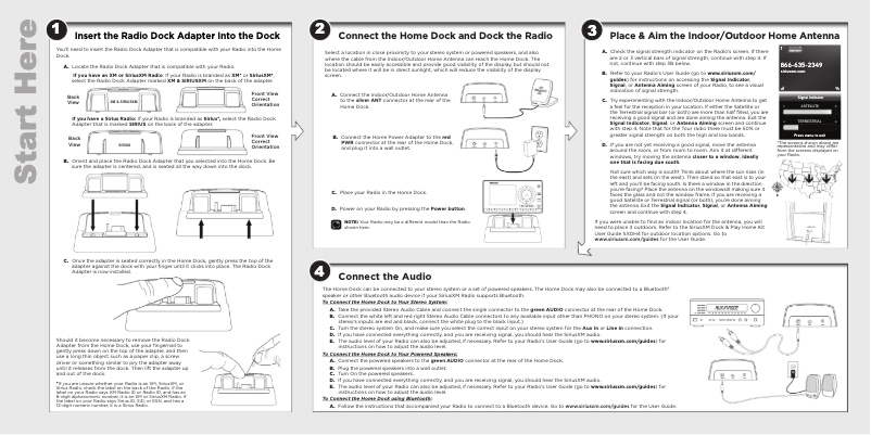 Image de la première page du manuel de l'appareil SXDH4