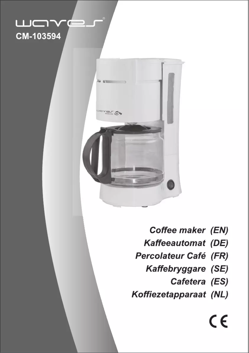 Page 1 de la notice Manuel utilisateur Waves CM-103594