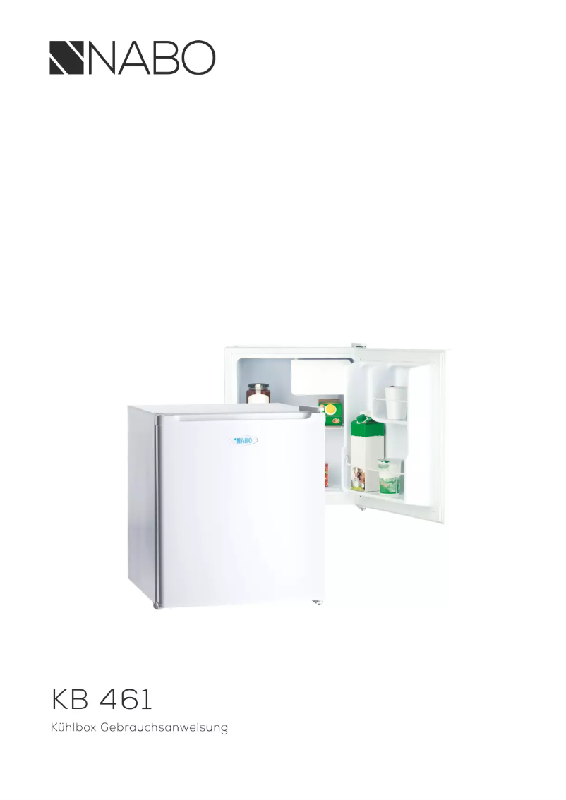 Image de la première page du manuel de l'appareil KB 461