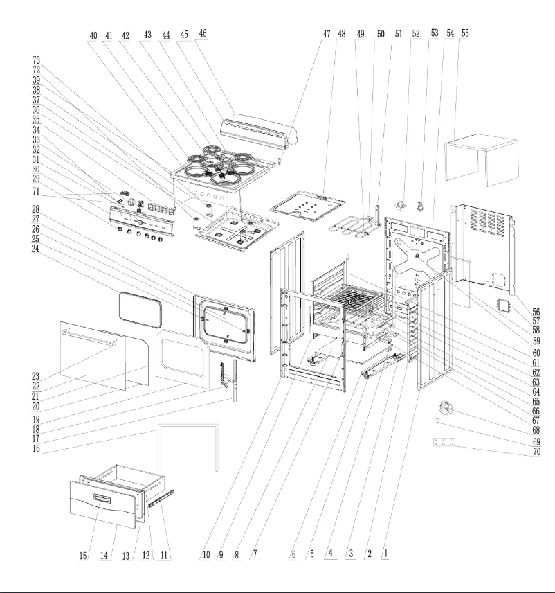 Image de la première page du manuel de l'appareil ERU240P1B