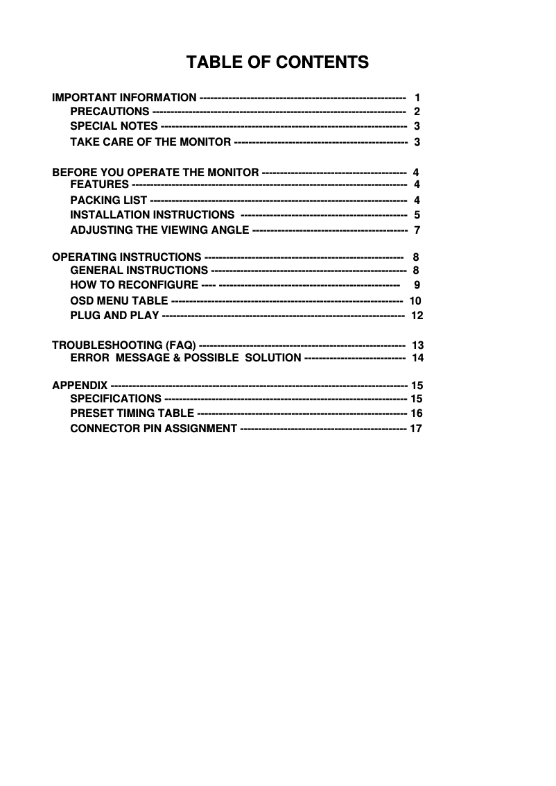 Page 1 de la notice Manuel utilisateur Asus MM17D