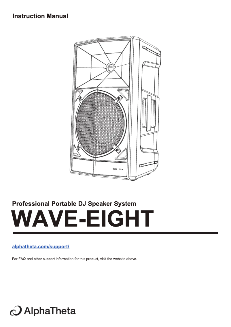 Imagen de la primera página del manual del dispositivo Wave-Eight