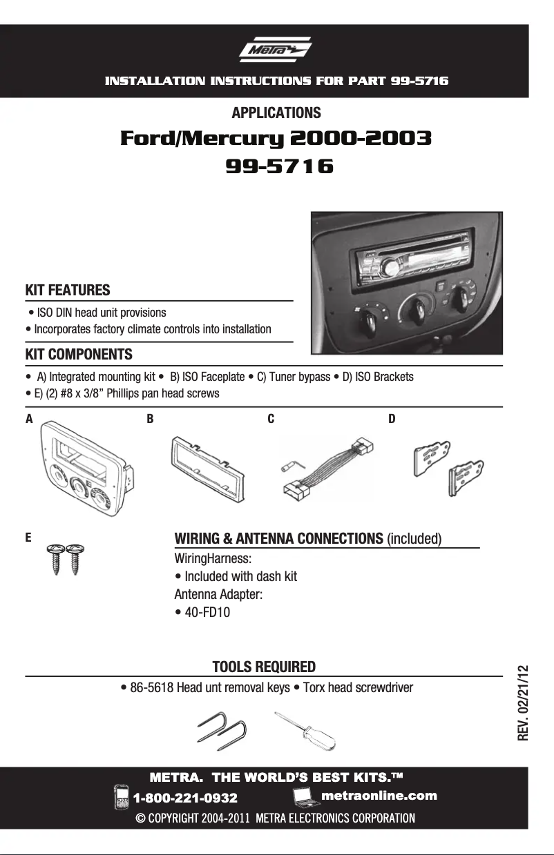 Page 1 de la notice Manuel utilisateur AXESS 99-5716