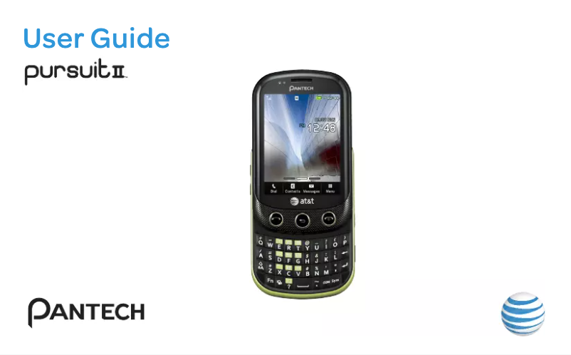Page 1 de la notice Manuel utilisateur AT&T Pursuit II