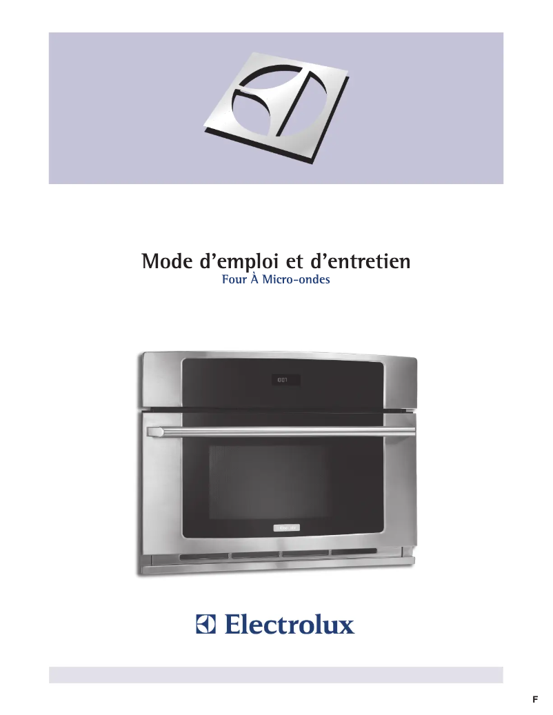 Page n°1 - Manuel utilisateur Electrolux EW27MO55HS
