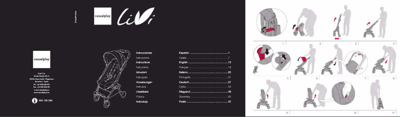 Page n°1 - Manuel utilisateur Casualplay Livi