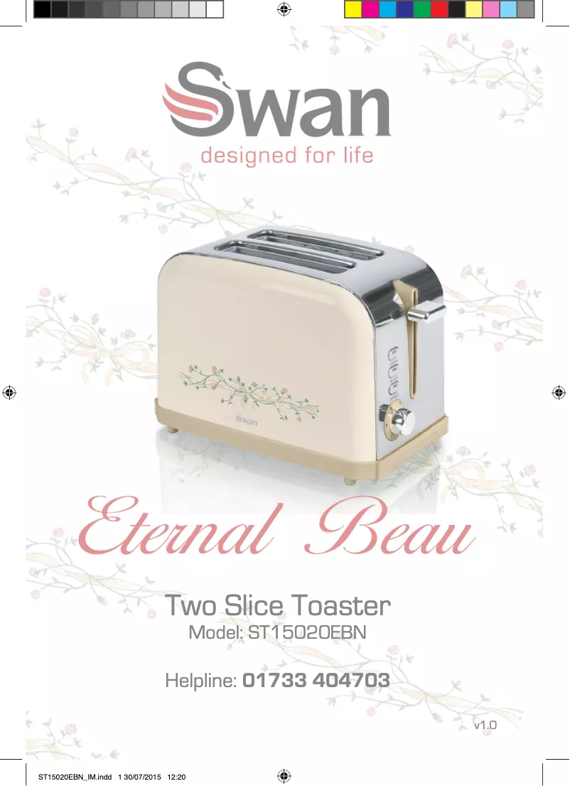 Page n°1 - Manuel utilisateur Swan ST15020EBN