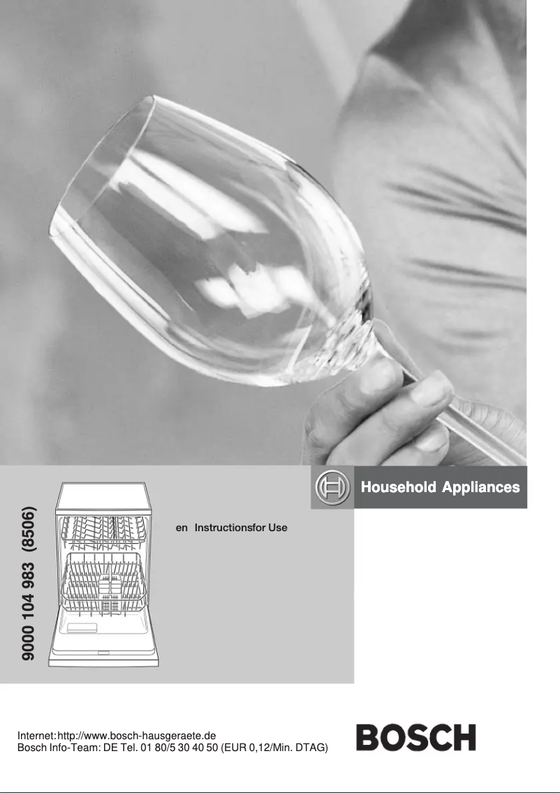 Image de la première page du manuel de l'appareil SGS45E08EU