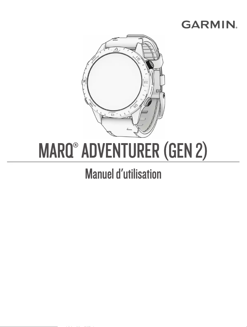 Image de la première page du manuel de l'appareil MARQ Adventurer (Gen 2)