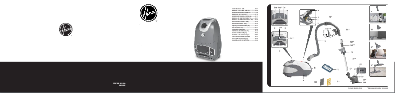 Page n°1 - Manuel utilisateur Candy HE710HM 011