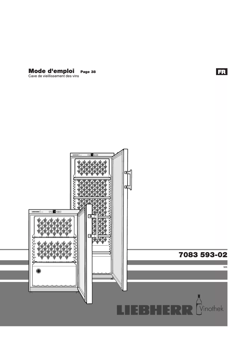 Page n°1 - Manuel utilisateur Liebherr WKB 4212