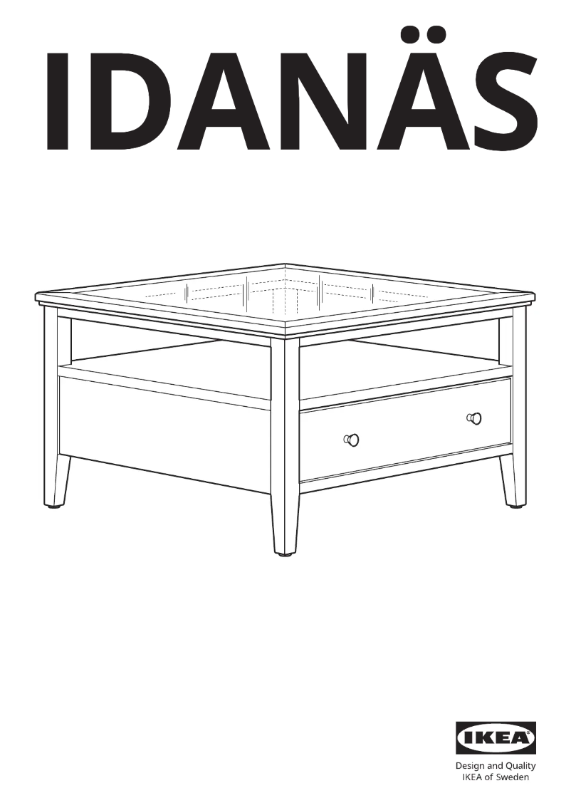 Image de la première page du manuel de l'appareil IDANÄS 805.543.98