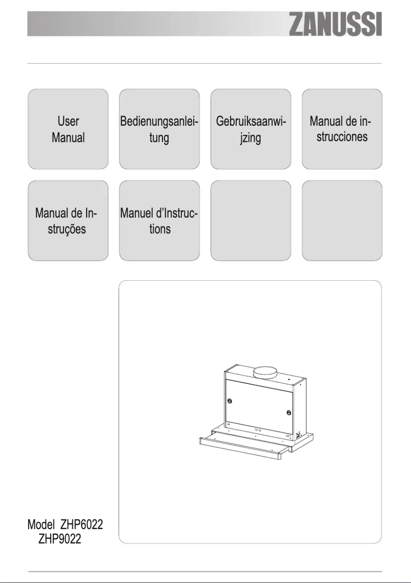 Image de la première page du manuel de l'appareil ZHP 6022 X