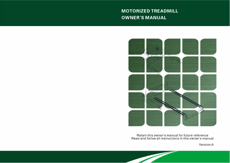 Page 1 de la notice Manuel utilisateur York Fitness T700 Plus