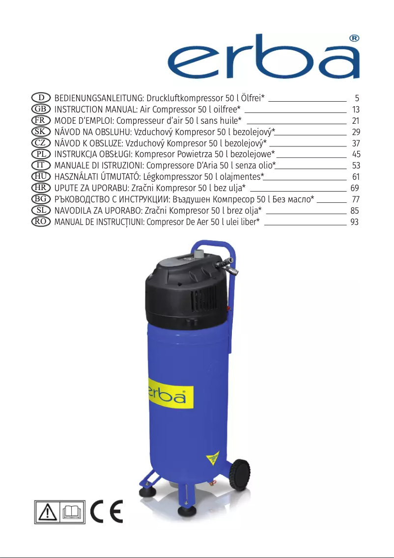 Image de la première page du manuel de l'appareil 17017