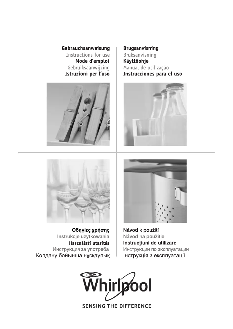 Page n°1 - Mode d'emploi Whirlpool TDLR 60110