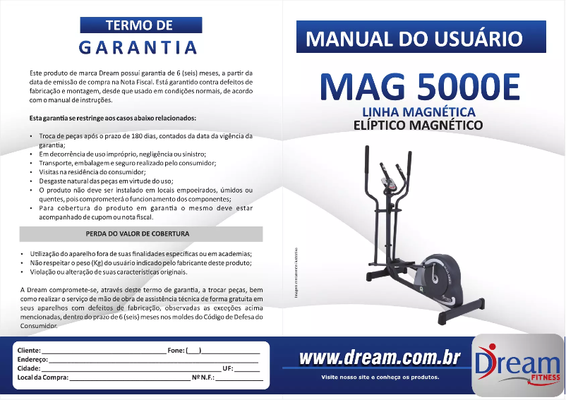 Image de la première page du manuel de l'appareil MAG 5000 E
