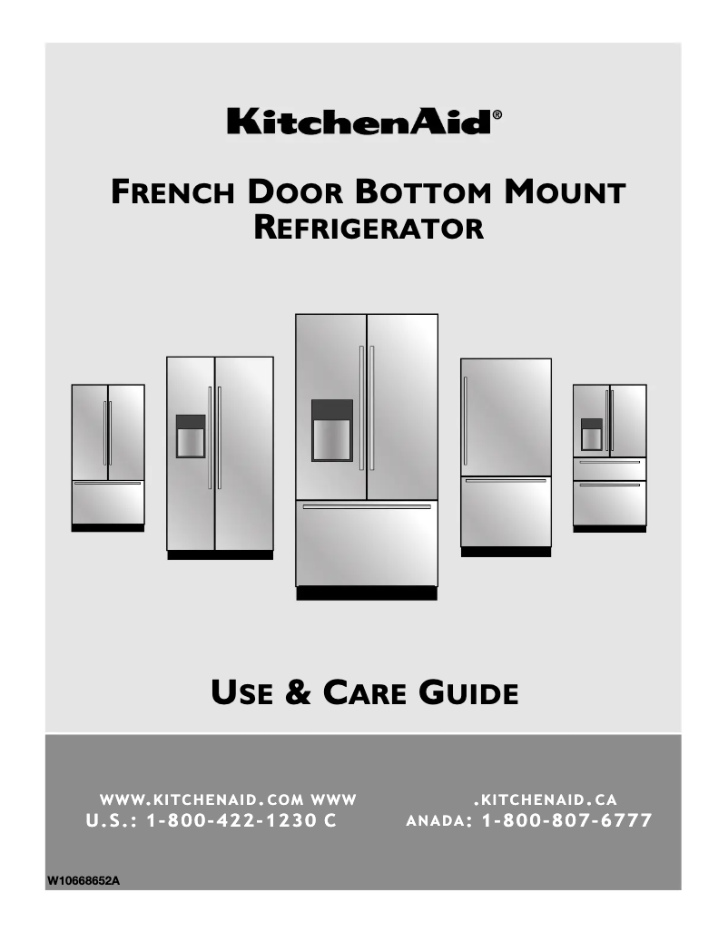 Página 1 del manual Manual de usuario KitchenAid Architect KFIV29PCMS