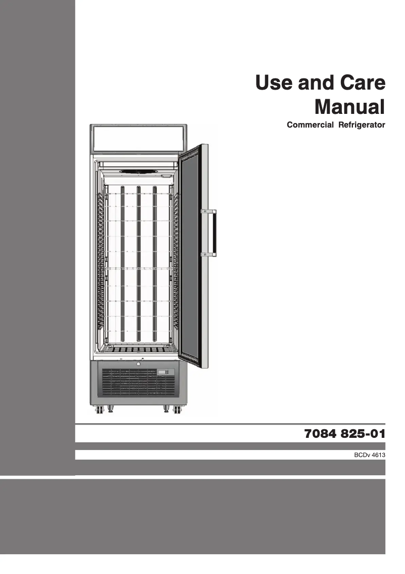 Page n°1 - Manuel utilisateur Liebherr BCDv 4613