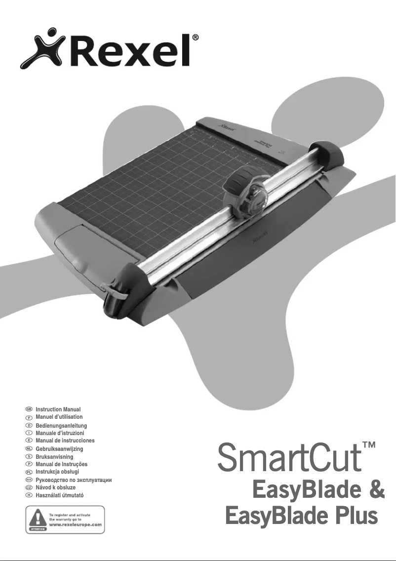 Image de la première page du manuel de l'appareil SmartCut EasyBlade Plus A4