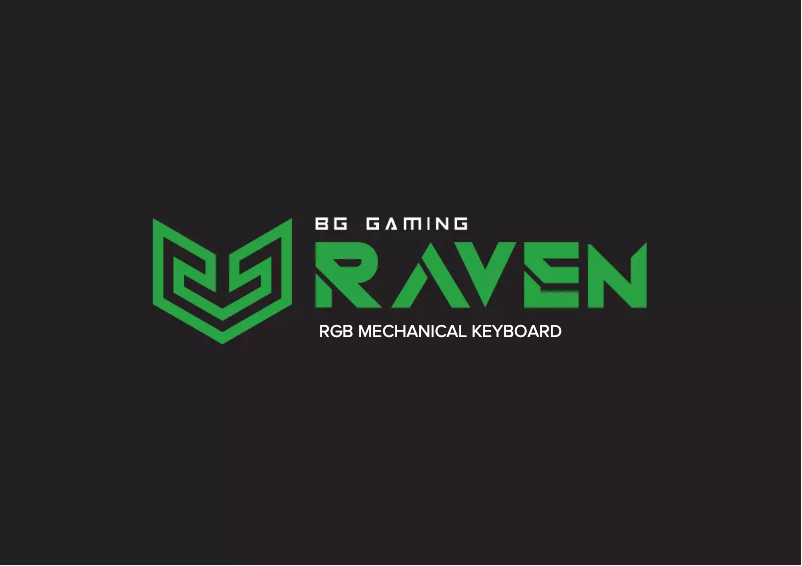 Image de la première page du manuel de l'appareil Raven