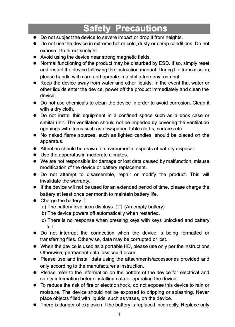 Page n°1 - Manuel utilisateur Nextbook Flexx 9