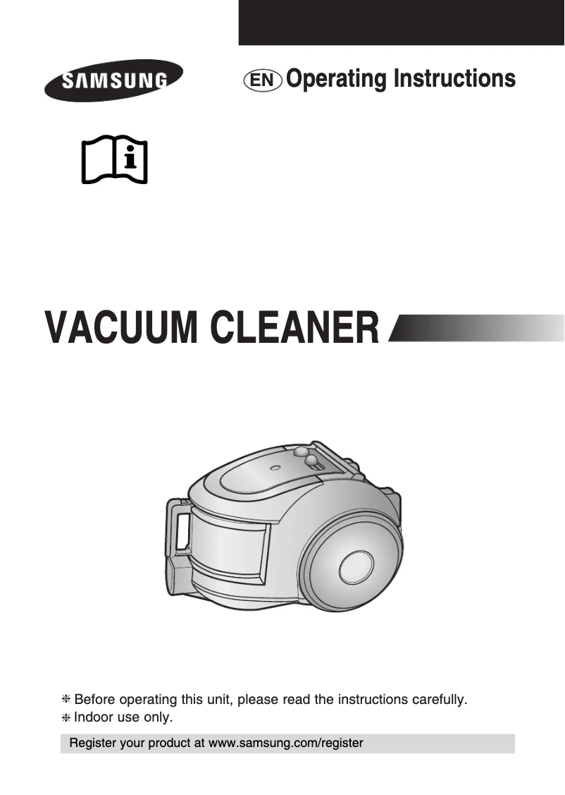 Page 1 de la notice Manuel utilisateur Samsung SC6520