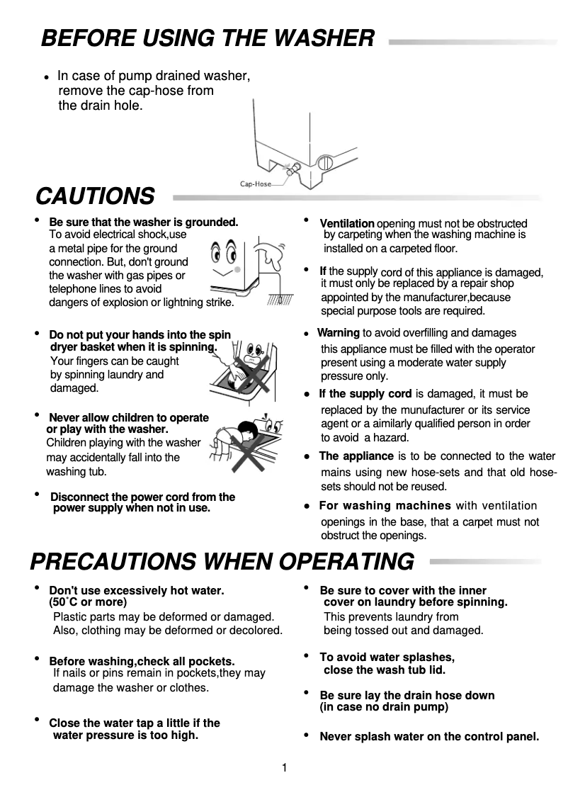 Página 1 del manual Manual de usuario Samsung SWT80H2