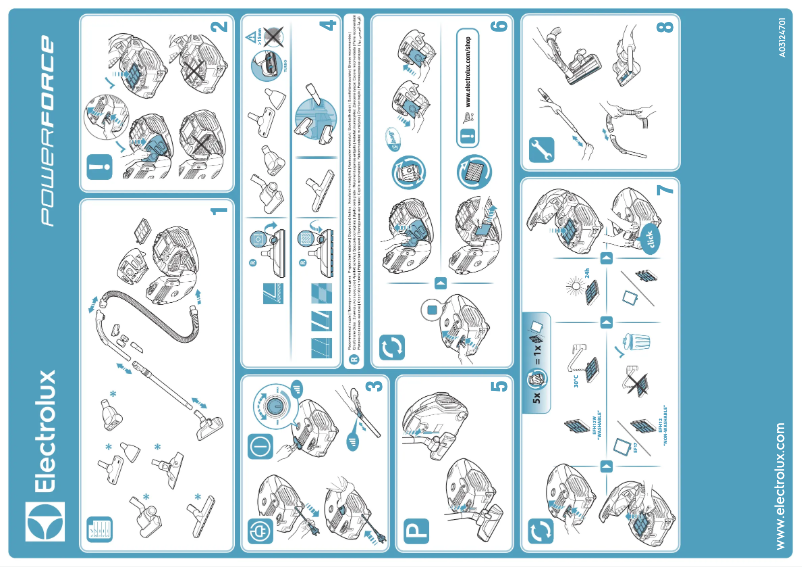 Page n°1 - Manuel utilisateur Electrolux ZPF2220