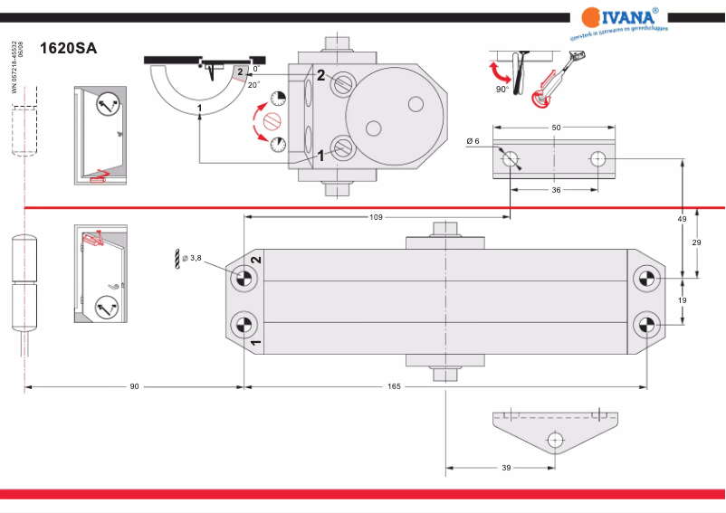 Image de la première page du manuel de l'appareil 1620SA