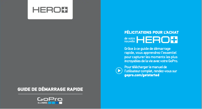 Imagen de la primera página del manual del dispositivo Hero