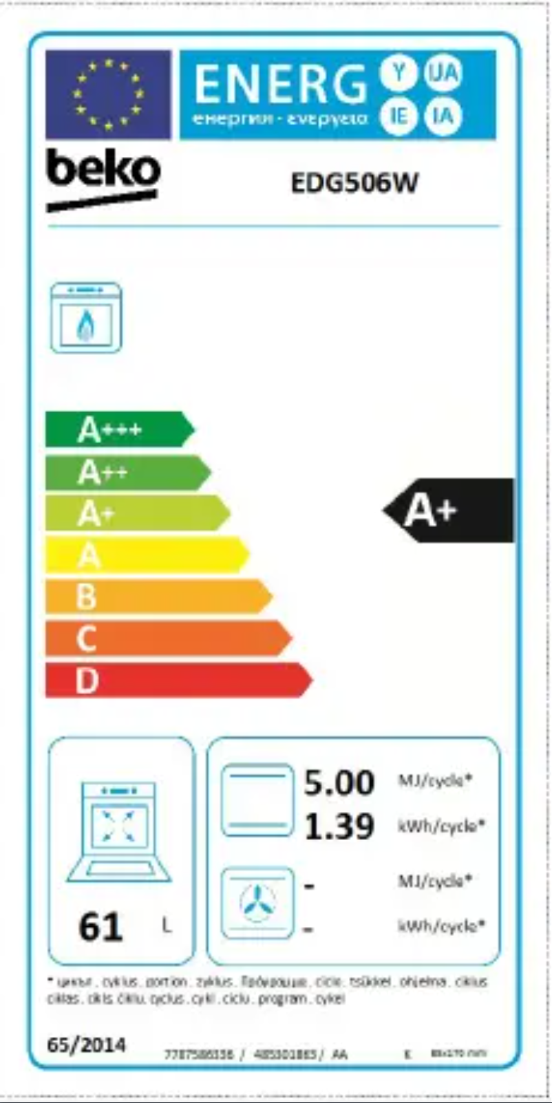 Image de la première page du manuel de l'appareil EDG506