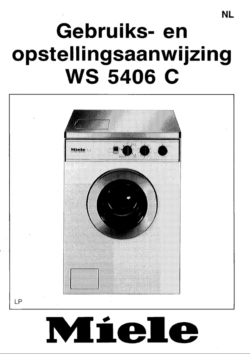 Image de la première page du manuel de l'appareil WS 5406 C