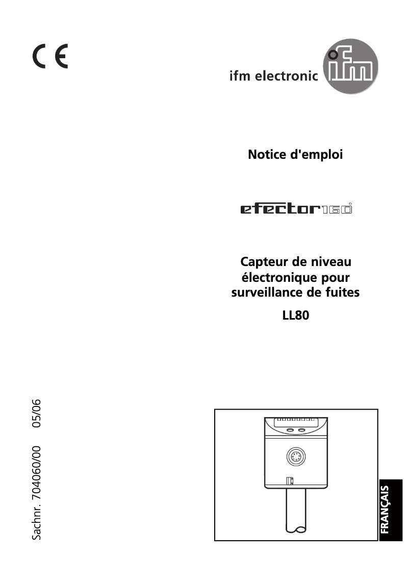 Image de la première page du manuel de l'appareil LL8024