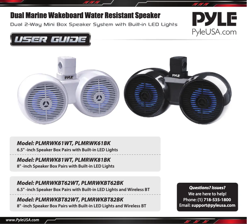 Image de la première page du manuel de l'appareil PLMRWK81WT