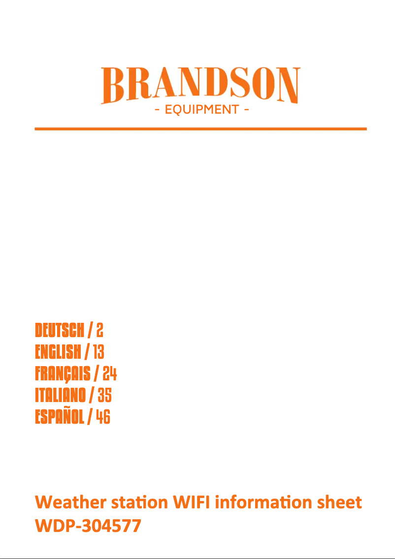 Image de la première page du manuel de l'appareil 304577