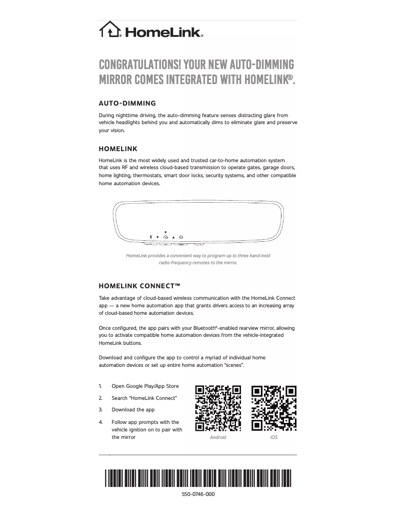 Image de la première page du manuel de l'appareil Gentex ADVGENFLCHLN