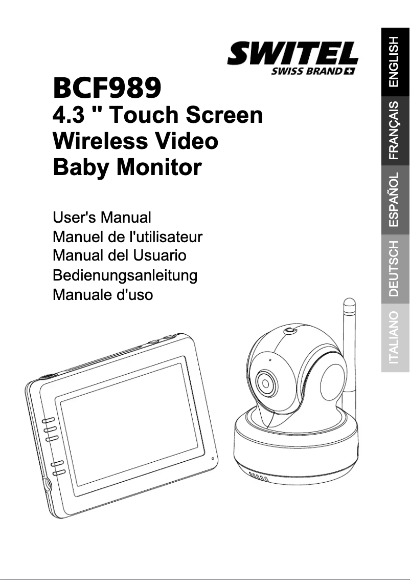 Page n°1 - Manuel utilisateur Switel BCF989