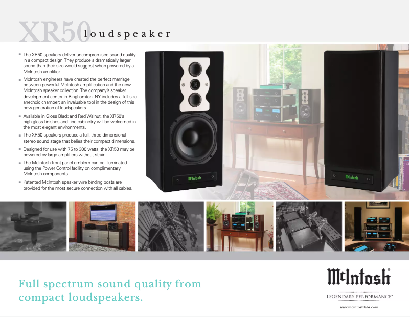 Image de la première page du manuel de l'appareil XR50