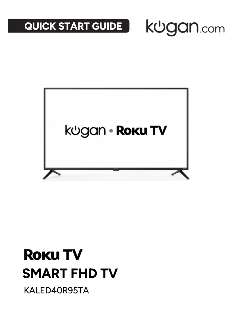 Image de la première page du manuel de l'appareil KALED40R95TA