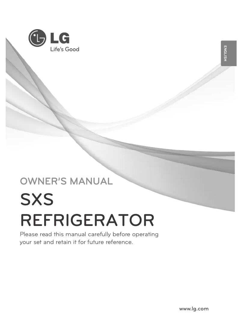 Page 1 de la notice Manuel utilisateur LG GS3159AVHV