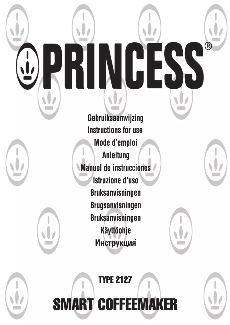 Image de la première page du manuel de l'appareil Smart Coffeemaker 242127