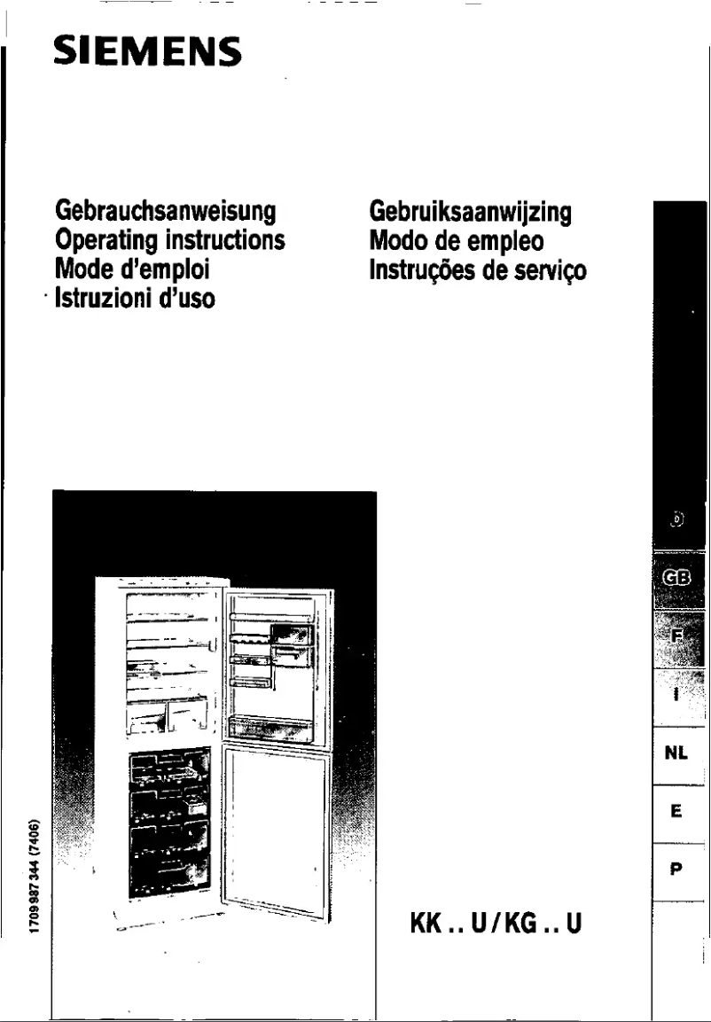 Page n°1 - Manuel utilisateur Siemens KG32U01