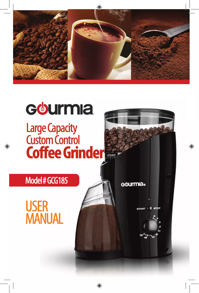 Image de la première page du manuel de l'appareil GCG185