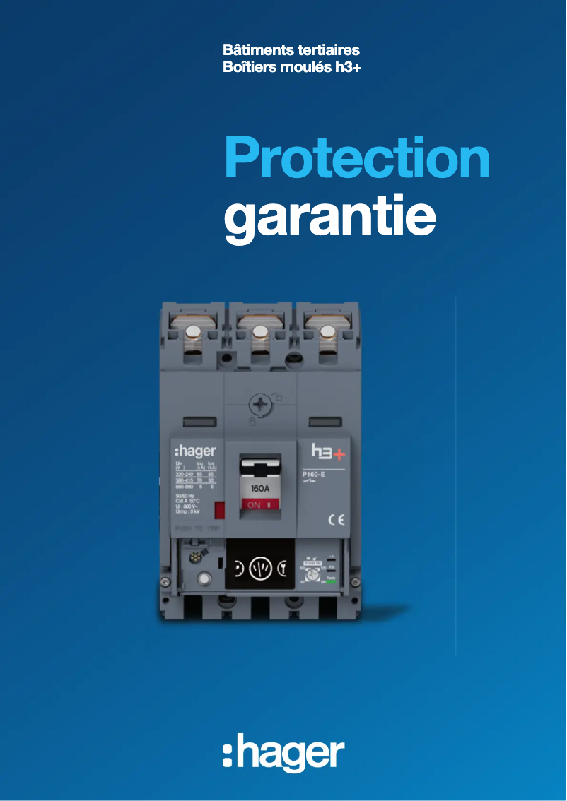 Page 1 de la notice Brochure Hager HNE800H