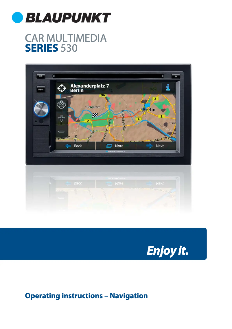 Page n°1 - Manuel utilisateur Blaupunkt Series 530