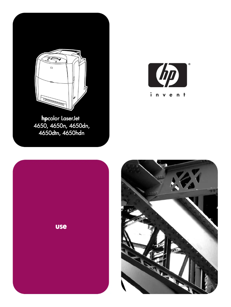 Página 1 del manual Manual de usuario HP Color LaserJet 4650dtn