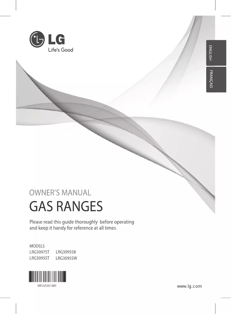 Imagen de la primera página del manual del dispositivo LDG3036ST