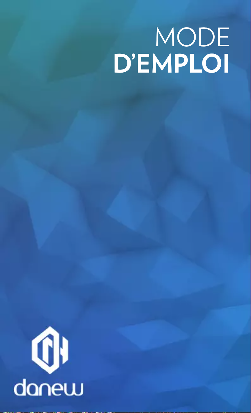 Page 1 de la notice Manuel utilisateur Danew Dslide 815 Pico